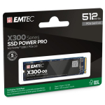 Emtec SSD M.2 NVMe PCIe 3.0 X300 512GB Intern retail