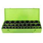 3/4" PIKKUSEGA 6-K&Uuml;LGASTE S&Uuml;GAVATE P&Otilde;RKEPEADE KOMPLEKT, 29 TK. DS1105