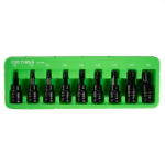 3/8" PAVARU SMŪGINE "TORX" GALVIŅU UZGAĻI, 9 GAB. DS1189
