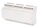 Enclosure: for DIN rail mounting | Y: 90mm | X: 160mm | Z: 53mm | PPO
