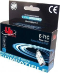 Printer accessories iLike  Tintes kārtridžs UPrint Epson T0712C Cyan