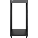 Digitus Universal 19-inch Equipment Rack with Wheels, Rack (black, 21 height units)