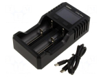 Charger: for rechargeable batteries | Li-FePO4,Li-Ion,Ni-MH