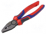 Pliers | universal | 200mm | for bending, gripping and cutting