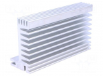 Heatsink: extruded | TO220 | natural | L: 94mm | W: 55mm | H: 31mm | 2.9K/W