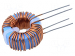 Inductor: wire | THT | 220mH | 1A | 382m&Omega; | -40&divide;70&deg;C | 10kHz | vertical