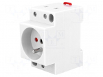 F-type socket (Schuko) | DIN | Input: L+N+PE