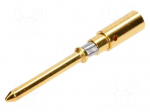 Contact | male | 2.5mm2 | 14AWG | Han D HMC,Han DD HMC | gold-plated
