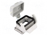 Enclosure: for Han connectors | Han | size 6B | with latch | IP65