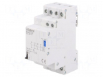 Relay: installation | bistable | NC x2 + NO x2 | Ucoil: 230VAC | 32A