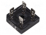 Single-phase bridge rectifier | Urmax: 1kV | If: 35A | Ifsm: 375A | THT