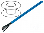 Wire | OZ-BL | 5x1mm2 | unshielded | 300/500V | PVC | Cu | stranded | blue