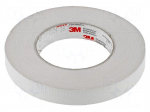 Tape: electrical insulating | W: 19mm | L: 55m | Thk: 177um | white | 5%