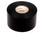 Tape: electrical insulating | W: 38mm | L: 13.5m | Thk: 0.22mm | black