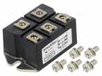 Three-phase bridge rectifier | Urmax: 1.6kV | If: 60A | Ifsm: 550A