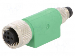 Adapter | PIN: 4 | straight | 30VAC | 4A | -25&divide;90&deg;C | 30VDC