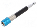 Holder | Socket size-inch: 1/4" | HEX 1/4" | Overall len: 100mm