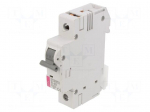 Circuit breaker | 230/400VAC | Inom: 40A | Poles: 1 | Charact: B | 6kA