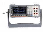 Benchtop multimeter | colour,LCD TFT 4,3" | 6,5 digit (2000000)