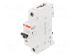 Circuit breaker | 230/400VAC | Inom: 3A | Poles: 1 | Charact: C | 6kA