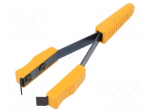 Stripping tool | Wire: coil wire,round | 125mm | &Oslash;core: 0.6mm