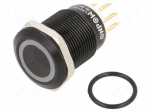 Switch: vandal resistant | Pos: 2 | SPDT | 3A/220VAC | 5A/24VDC | IP65