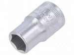 Socket | socket spanner | HEX 13mm | 1/2" | Socket bit length: 38mm