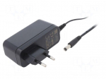 Power supply: switching | mains,plug-in | 12VDC | 2A | 24W | 85% | 0&divide;60&deg;C