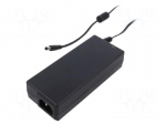 Power supply: switching | 24VDC | 3.75A | Out: 5,5/2,1 | 90W | 90&divide;264VAC