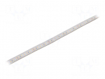 LED tape | white neutral | 2835 | LED/m: 120 | 10mm | white PCB | IP65
