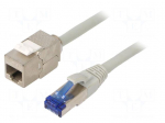 Extender Ethernet | S/FTP | Cat: 6a | RJ45 socket,RJ45 plug | Cu | 15m
