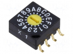 Encoding switch | Pos: 16 | SMD | 100m&Omega; | DC load @R: 0.03A/15VDC