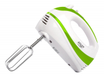 Adler | Mixer | AD 4205 g | Hand Mixer | 300 W | Number of speeds 5 | Turbo mode | White/Green