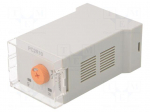 Automation module: timer | 0,5s&divide;10days | DPDT | 250VAC/10A | socket
