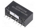 Converter: DC/DC | 5/6W | Uin: 18&divide;75VDC | Uout: 12VDC | Iout: 0&divide;500mA