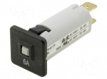 Circuit breaker | 240VAC | 48VDC | 6A | SPST | Poles: 1 | T9-311-611 | MCB