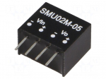 Converter: DC/DC | 2W | Uin: 10.8&divide;13.2VDC | Uout: 5VDC | Iout: 80&divide;400mA