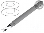 Wire | Alpha Essential C&C | 2x20AWG | PVC | dark grey | 600V | 30.5m