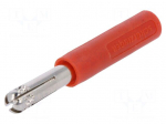 Adapter | red | 70VDC | 32A | 40mm | Insulation: polyamide | 1kV | -25&divide;80&deg;C