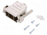 Enclosure for connectors: D-Sub | D-Sub HD 26pin | straight