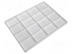 Insert | Kit: insert with 16 compartments