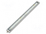 LED lamp | white cold | 24VDC | 2600lm | 6500K | IP66 | PIN: 4 | -40&divide;60&deg;C