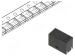 Inductor: wire | R: 8.5m&Omega; | Z: 1k&Omega; | 20uH | SMD | 100VDC | 6A | 10MHz