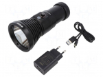 Torch: LED | IPX8 | 200lm,500lm,2000lm,3600lm | L: 191.5mm | &Oslash;: 50&divide;84mm