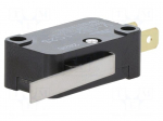 Microswitch SNAP ACTION | 15A/250VAC | with lever | SPDT | ON-(ON)