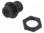 Connector: circular | socket | RST | female | PIN: 3 | 250V | 8A | 0.22&divide;1mm2