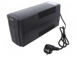 Power supply: UPS | 510W | 850VA | 230V | Schuko x2 | 280x140x100mm