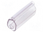 Markers | 8&divide;16mm | PVC | transparent | -30&divide;60&deg;C | PT+30 | UL94V-0 | W: 10mm