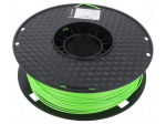Filament: PLA+ | 1.75mm | green | 195&divide;235&deg;C | 1kg