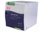 Power supply: switching | for DIN rail | 960W | 48VDC | 20A | OUT: 1